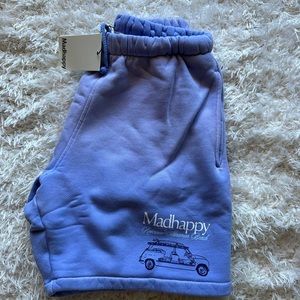 Purple NWT madhappy California shorts